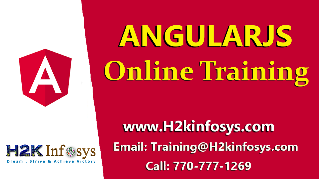 AngularJS Online Training Course in USA