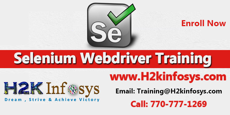 Best Selenium Online Training Course
