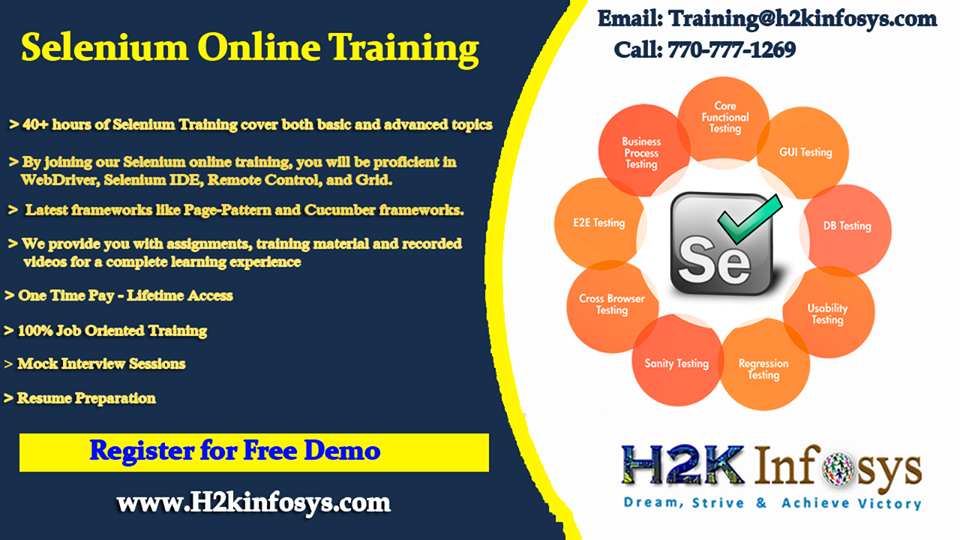 Selenium Online Training Course