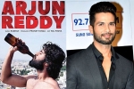 Shahid Kapoor next film, Shahid Kapoor next film, arjun reddy goes to bollywood, Padmavati