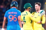 Australia vs india ODI series, Rajkot match updates, australia won by 66 runs in the third odi, Mitchell starc