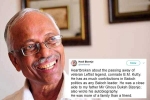 Bm kutty dies, indians in pakistan, indian origin pakistani leader b m kutty dies at 89, Shashi tharoor
