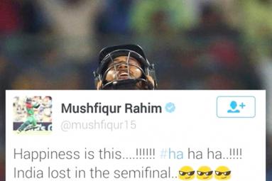 &ldquo;Happiness is this...!!! India lost in the semifinal&quot; - Mushfiqur Rahim