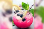 Blueberry Lemonade, How to make Blueberry Lemonade, blueberry lemonade, Strawberry