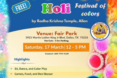 Dallas HoliFest @Fair Park *FREE* Festival of Color Dallas HoliFest @Fair Park *FREE* Festival of Color