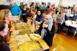 Dallas Refugee Thanksgiving, Saint John's Episcopal Church, hundreds gather at annual dallas refugee thanksgiving, Hijab