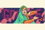 madhubala neel kamal, neel kamal, google celebrates madhubala s 86th birth anniversary, Doodle