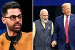 hasan minhaj at howdy modi, hasan minhaj about narendra modi, hasan minhaj allegedly denied entry to howdy modi event, Hasan minhaj