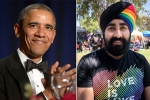 Jiwandeep Kohli, pride month 2019, pride month 2019 sikh man s rainbow turban impresses barack obama, Pride month Jiwandeep Kohli, pride month 2019, pride month 2019 sikh man s rainbow turban impresses barack obama, Pride month