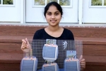 Harvest, Ohio, indian descent teenager invents innovative clean energy device, Solar panels
