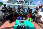 Pakistani nationals, Indian Navy ship breaking, indian navy ship rescues vessel with 19 pakistani nationals, Red sea