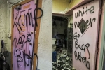 vandals., Sikhs, indian restaurant vandalized in new mexico hate messages like go back scribbled on walls, Despicable me 2