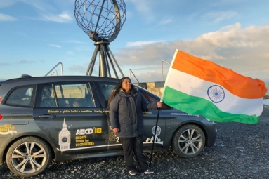 Indian Woman Sets World Record in Arctic Expedition Indian Woman Sets World Record in Arctic Expedition
