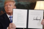 Trump stops on Iran deal, Trump stops on Iran deal, india closely watches trump s move on iran nuclear deal, Iran deal