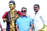 Mahesh Babu fans invitation to Kamal Haasan, Kamal Haasan unveil Superstar Krishna statue, kamal haasan unveiled statue of superstar krishna, Ys jagan