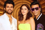 Karan Johar, Vijay Deverakonda comments, koffee with karan vijay deverakonda makes sensational revelations, Disney plus hotstar