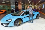 Balvir Singh, sportscar in dubai, indian man wins mclaren 570s spider sportscar in dubai lucky draw but what he did next is totally unexpected, Prank