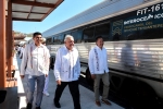 Gulf coast to the Pacific Ocean breaking news, Gulf coast to the Pacific Ocean, mexico launches historic train line, Lopez