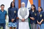 Narendra Modi, Jitu Rai, modi hosts national sports awardees invites ideas to improve sports, Jitu rai