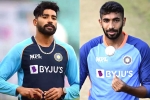 Mohammed Siraj news, Mohammed Siraj latest, mohammed siraj replaces injured jasprit bumrah, T20 match