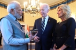 Narendra Modi diamond, Joe Biden, narendra modi gifts 75 carat diamond to jill biden, Gifts