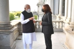 Narendra Modi USA tour, Narendra Modi USA tour, narendra modi s special gift to kamala harris, Indian americans