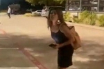 Racist Attack In Texas breaking updates, Racist Attack In Texas video, racist attack in texas woman arrested, Indian women