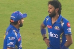 Rohit Sharma Vs Hardik Pandya updates, Hardik Pandya, rohit sharma and hardik pandya into an argument after mi vs gt match, Ice