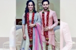 Saina and Kashyap gets married, Saina nehwal and Parupalli Kashyap marriage photos, saina nehwal parupalli kashyap gets married in private ceremony, Parupalli kashyap