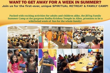 "Spiritual Retreat and Family Camp" by Radha Krishna Temple of Dallas