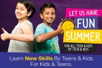 SIDHARTH UPPULURI, SANJANA KARRA, this summer enroll your kids in the summer fun activities organised by the youth empowerment foundation, Arizona