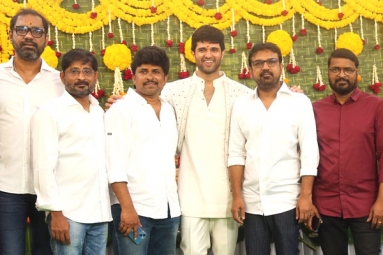 Vijay Deverakonda and Samantha's Film Launched
