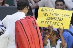 Roger Federer, Gesture, wimbledon 2018 roger federer makes a brilliant gesture towards indian origin fan, Wimbledon 2018