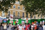 India, London, pakistanis sing vande mataram alongside indians during anti china protests in london, Indian diaspora