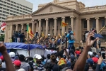 Sri Lanka Crisis for petrol, Sri Lanka Crisis latest, sri lanka crisis protestors break into pm s office, Curfew
