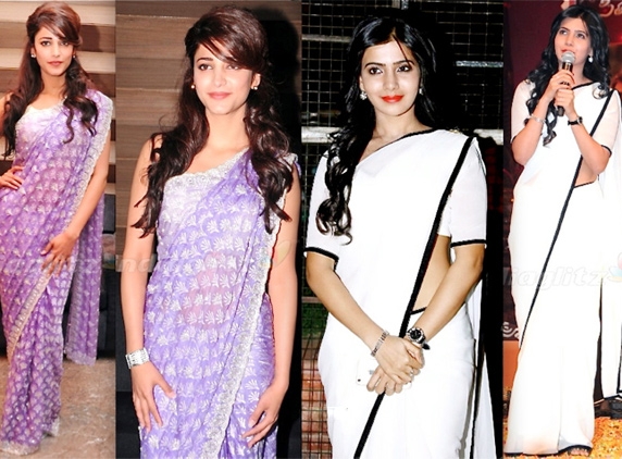 Shruti's spice, Samantha's sugar for NTR},{Shruti's spice, Samantha's sugar for NTR