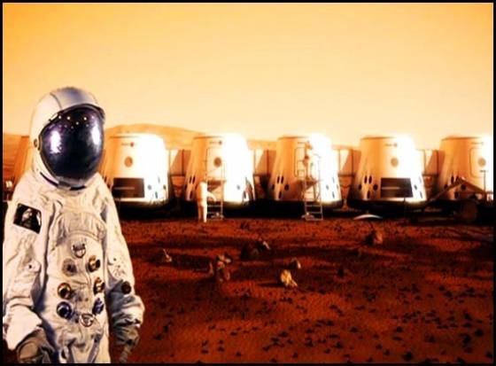 NASA takes man to Mars