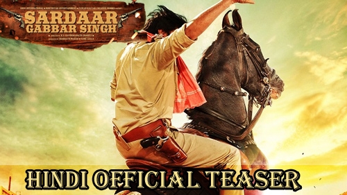 sardaar gabbar singh hindi official teaser