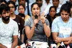 Anurag Thakur, Brij Bhushan Singh, wrestlers posts five demands to sports minister, Sakshi malik