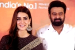 Kriti Sanon speech, Kriti Sanon about Prabhas, kriti sanon lauds prabhas, Goddess
