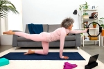 tricep dips, pushups, strengthening exercises for women above 40, Legs