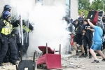 Prime Minister, Keir Starmer address media, uk protest 400 arrested, Hotels