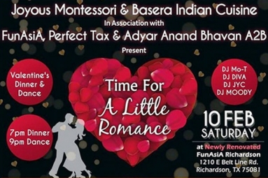 Valentine&#039;s Dinner &amp; Dance &quot;Time For Little Romance&quot;