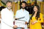 VD12 launched, VD12 formal launch, vijay deverakonda s next film launched, Shiva nirvana